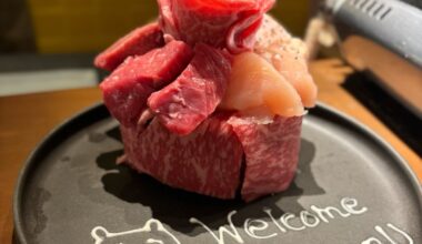 When you eat top tier wagyu and this is how they present the meat 🤣