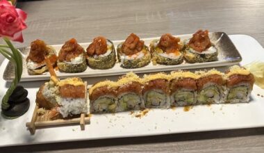 More Yummy Rolls from a new Japanese Restaurant