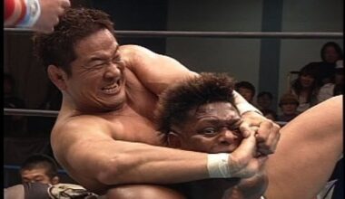 Yuji Nagata vs Orlando Jordan: New Japan Pro Wrestling - NJPW 35th Anniversary Tour, April 8, 2007