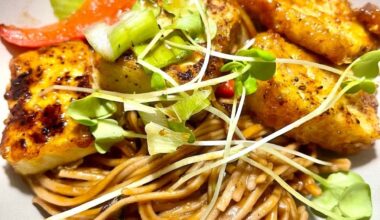 Easy Vegan Tofu Yakisoba