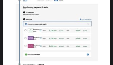 Nartia Express Ticket on Eki Net - Is it really that inexpensive?