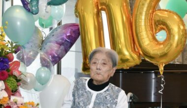 No. of centenarians in Japan up for 54th straight year to over 95,000