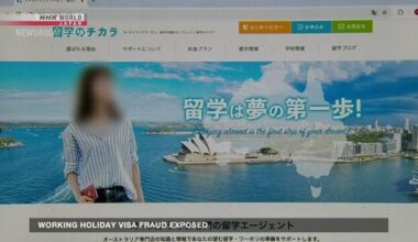 Australia Working Holiday Visa Documents Scam