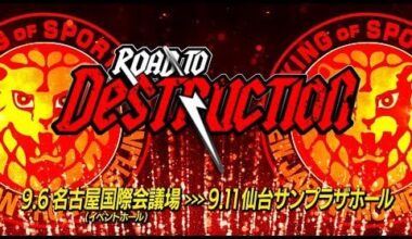 Road to DESTRUCTION VTR【2024.9.6名古屋〜9.23八雲】