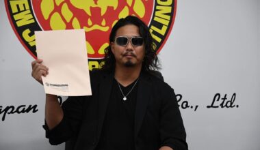 Jake Lee officially signs with NJPW