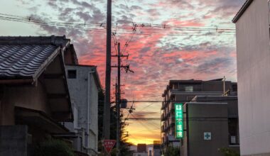 Sunset in Kyoto