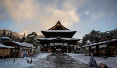 Nagano City and Prefecture, Jan/Feb 2023