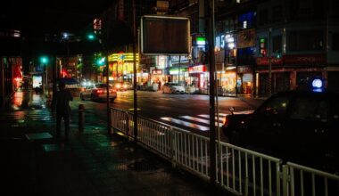 Rainy Night in Yokohama