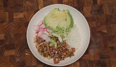 Homemade Poke Bowl 🍲