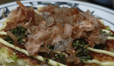 My homemade okonomiyaki