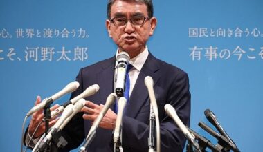 Japan PM hopeful Kono calls for U.S. assurances to deter nuclear ambitions