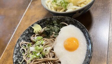 The best soba I’ve ever had from Sarashina in Gifu