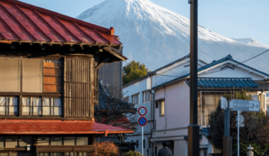 Morning in Fujinomiya, Shizuoka