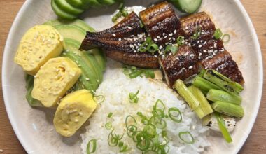 Unagi and Tamagoyaki