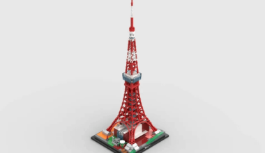 This LEGO IDEAS model called "TOKYO TOWER - 東京タワー" by user EarlJazzyMonkey102 needs 10,000 votes for the chance of becoming a real LEGO set.