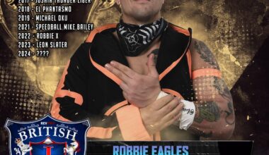 Robbie Eagles announced for the RevPro British J-Cup