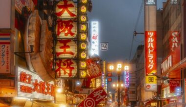 Osaka downpour