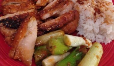 Just one more, Chicken Teriyaki.