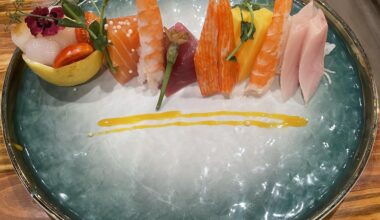 Pretty playing of sashimi from our fave AYCE place