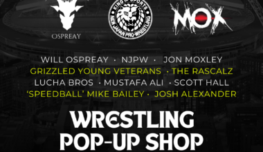 BLCKSMTH hosting Wrestling Pop Up Shop & War Dogs Meet and Greet in Wembley on ALL IN Day