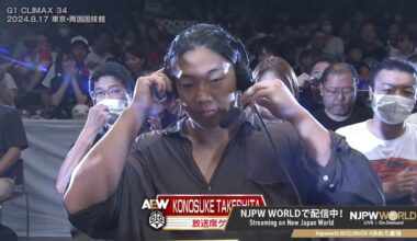 Check out today’s guest Japanese commentator, AEW international star