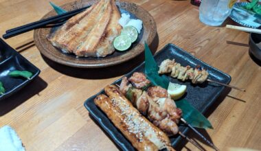 Dinner at a local izakaya