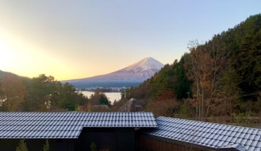 Fujisan from Kawaguchiko