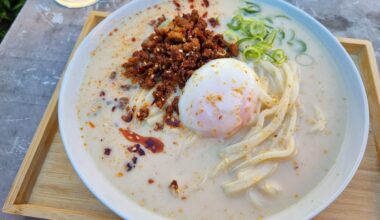 Tan tan udon for lunch