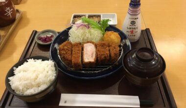 Tonkatsu with egg