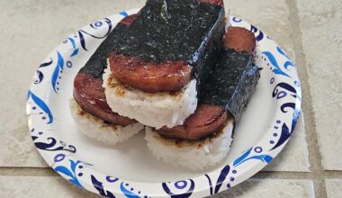 My first time making Spam Musubi. How did I do?