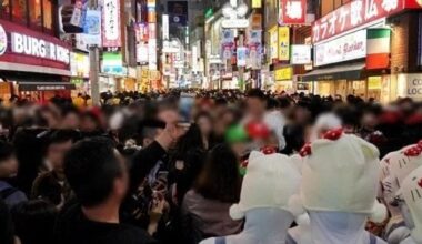 “Shibuya is closed for Halloween” – Hachiko to be covered, monitoring towers put up on October 31