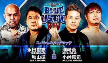 Full card for blue justice XIV