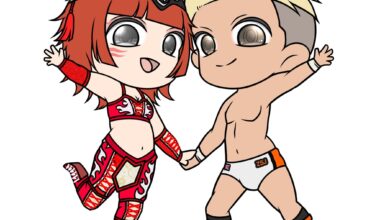 Fan art of G1 and 5 Star GP winners as well as future tag partners