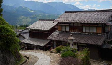 Magome-juku - the most developed post town on the Nakasendo