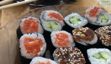 I love making sushi