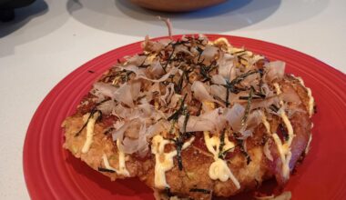 Homemade Okonomiyaki take 2