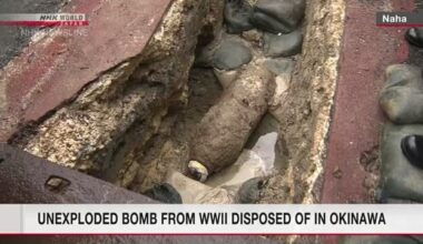 Major evacuation called in Okinawa for disposal of WW2 unexploded shell | NHK WORLD-JAPAN News