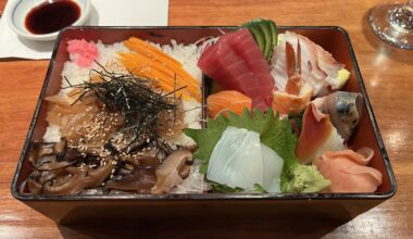 another lunch chirashi