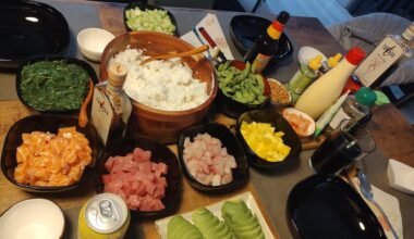 Sashimi & Pokebowl party