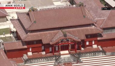 Traditional Okinawan embroidery to decorate throne of Shuri Castle | NHK WORLD-JAPAN News