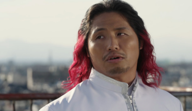 Hiromu Takahashi did his Time Bomb finisher in the latest episode of Kamen Rider Outsiders