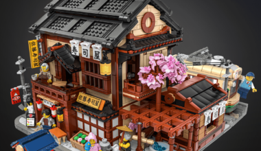 I created a LEGO sushi Japanese restaurant again, and it might become an official LEGO set ❤️