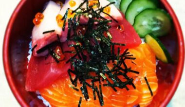 Homemade chirashi