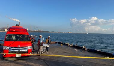 Four Vietnamese Men Fall into the Sea While Night Fishing in Kamisu City, Ibaraki Prefecture