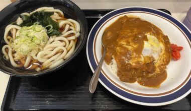 Curry Katsudon & Udon Set