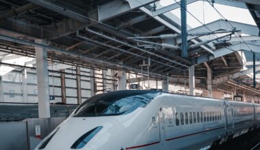 Love the livery on the Kyushu Shinkansen. It's so clean