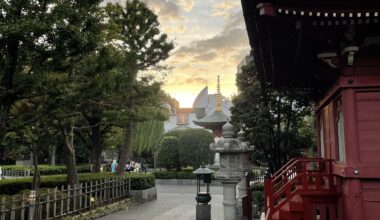 Sensou-ji Garden This Evening