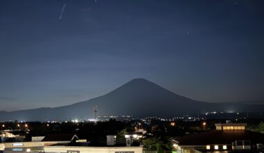 The Quiet Silhouette of Mt. Fuji