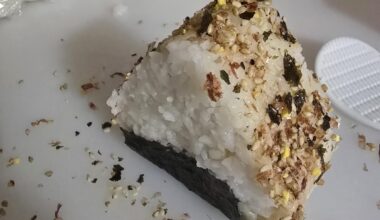 Tried my hand at Onigiri. What are other filling ideas?