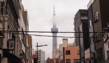 Clouds over Tokyo